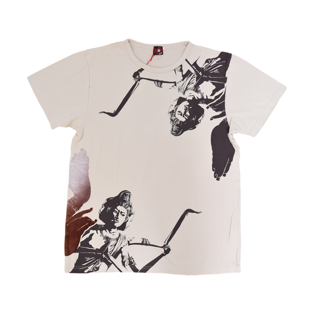 観音プリント半袖Tシャツ◆御洒落本舗 7,147円