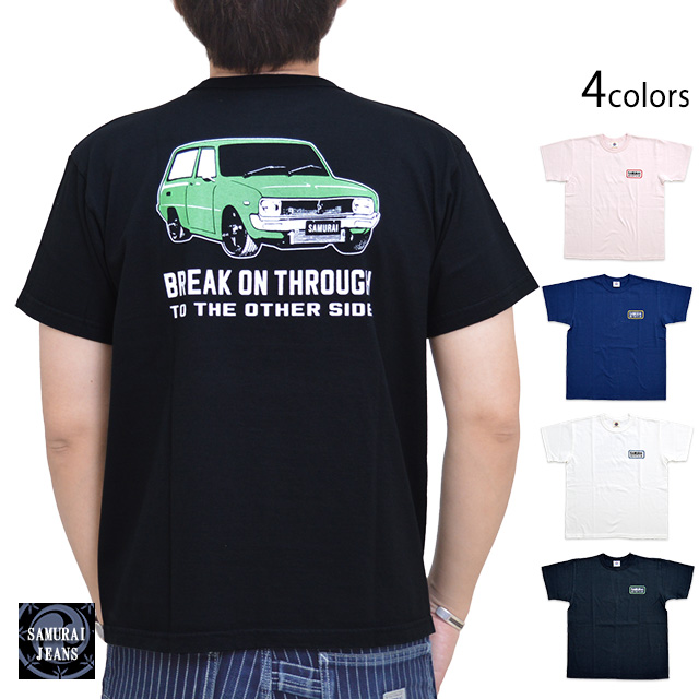 ファミリアバンヘヴィーウェイト半袖Tシャツ サムライジーンズ SMT21-101 SAMURAI JEANS サムライ倶楽部 日本製[mij_m][mij]の通販は