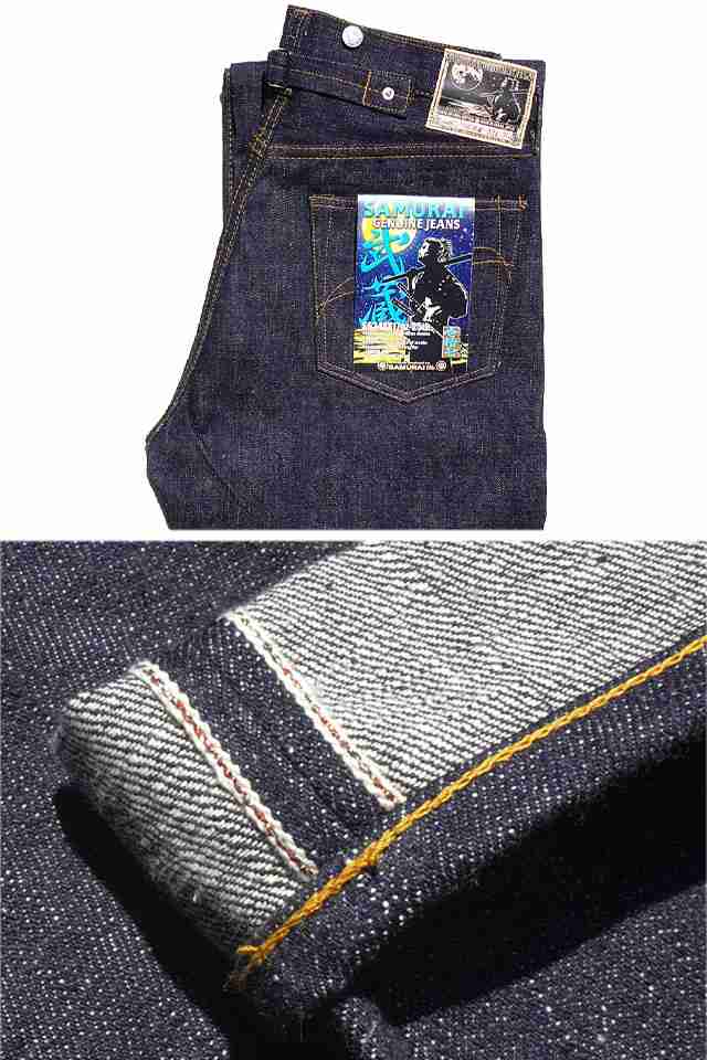 25周年スペシャル限定 武蔵モデル「S634XX17oz-25th」(ワンウォッシュ) サムライジーンズ SAMURAI JEANS 日本製｜au  PAY マーケット