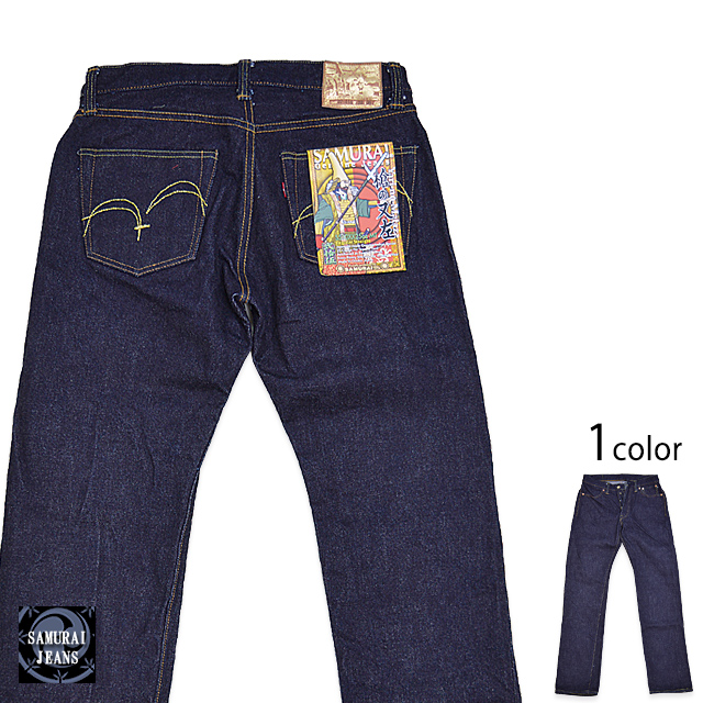 25周年スペシャル限定 25oz槍の又左モデルジーンズ/ワンウォッシュ サムライジーンズ S510XX25oz-MT SAMURAI JEANSの通販は 40,480円