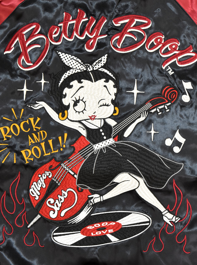 BETTY×ネバーマインド リバーシブルスカジャン NEVER MIND BBN-2609