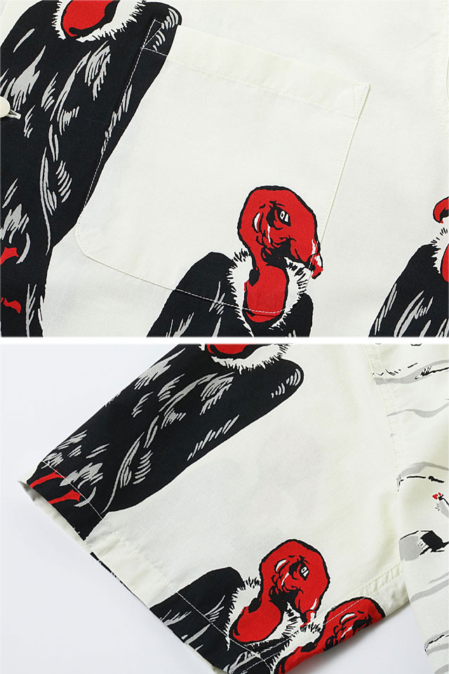 コットンタイプライターオープンシャツ「CONDOR」 スターオブ