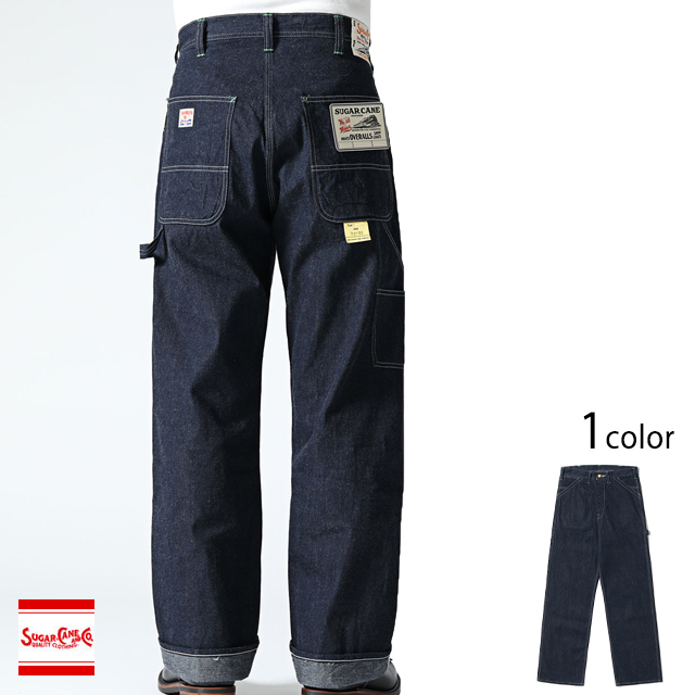 11oz.ブルーデニムワークパンツ SUGER CANE SC42495 シュガーケーン 東洋エンタープライズ 日本製 ジーンズ