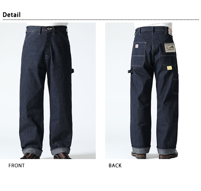 11oz.ブルーデニムワークパンツ SUGER CANE SC42495 シュガーケーン