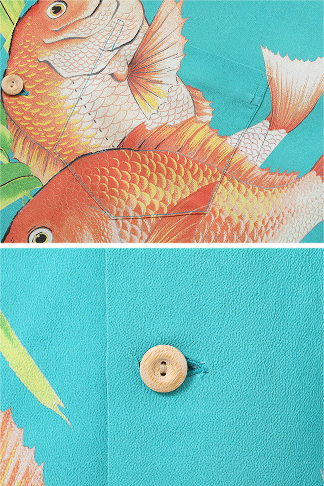 レーヨンアロハシャツ SPECIAL EDITION RED SNAPPER SUN SURF 