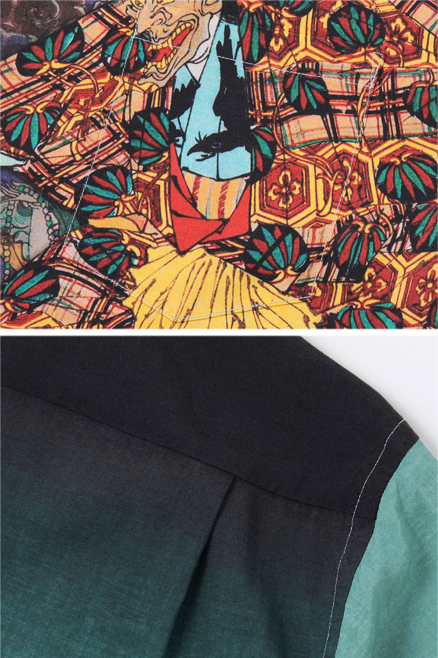 SUN SURF×月岡芳年 SPECIAL EDITION アロハシャツ「偐紫田舎源氏」 SUN SURF SS39531 サンサーフ 和柄 浮世絵_4