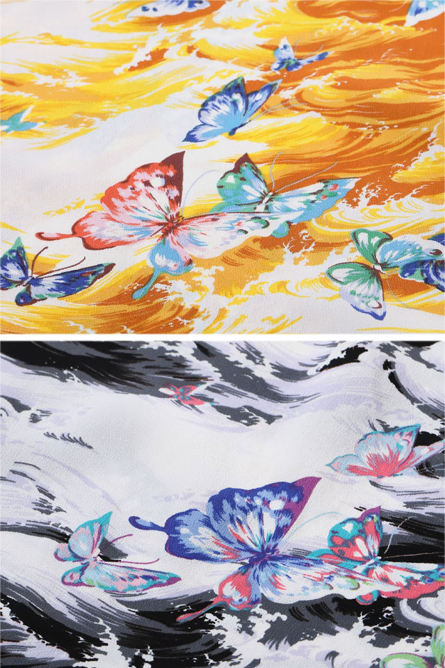 レーヨンアロハシャツ「BUTTERFLY SPLASH」 SUN SURF SS39627 サンサーフ ハワイアン 蝶 日本製 東洋エンタープライズ_6