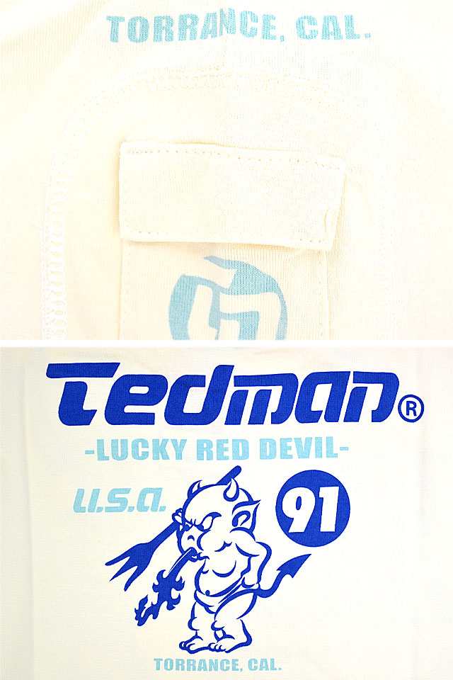 巨大テッドマンロングTシャツ TEDMAN テッドマン TDLS-360 エフ商会 