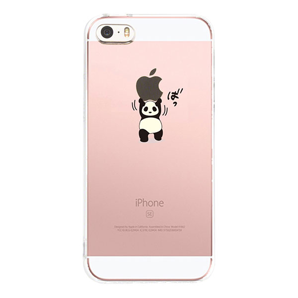 GS iPhone5cケース え〜パンダパープル GS iPhone5cケース え