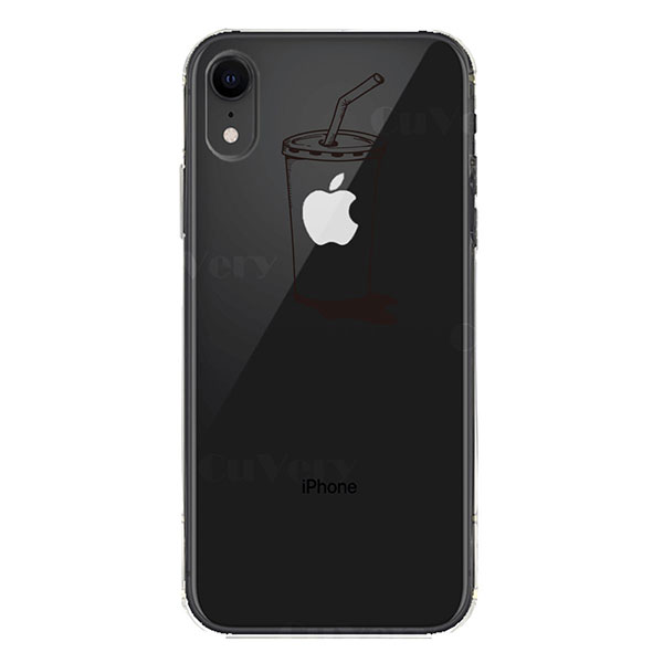 iPhoneX ソフトケース iPhoneXR ケース クリア ソフト キューピット スマホケース