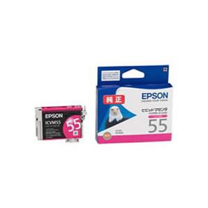 【業務用5セット】【純正品】 EPSON エプソン インクカートリッジ/トナーカートリッジ 【ICVM55 VM ビビッドマゼンタ】 ×5セット｜au  PAY マーケット