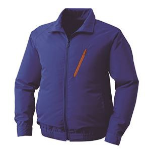 KU90510 空調服 R ポリエステル製遮熱長袖ブルゾン 服のみ ブルー M