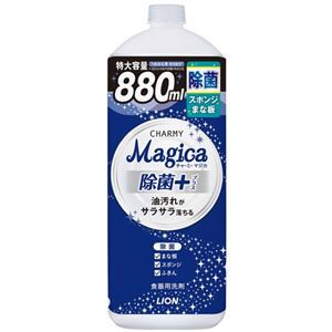 まとめ) ライオン CHARMY Magica除菌プラス つめかえ用 大型 880ml 1本