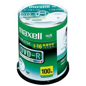 マクセル株式会社 データ用DVD-R 4.7GB DR47WPD.100SPA