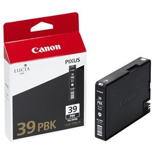 まとめ） キヤノン Canon インクタンク PGI-39PBK フォトブラック