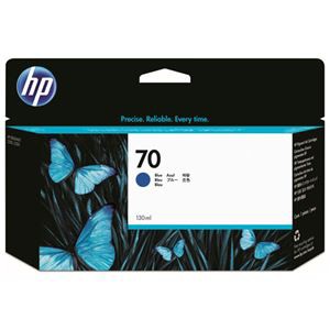 まとめ） HP70 インクカートリッジ ブルー 130ml 顔料系 C9458A 1個