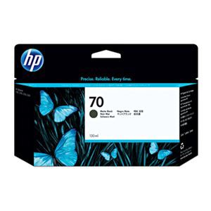 （まとめ） HP70 インクカートリッジ マットブラック 130ml 顔料系 C9448A 1個 【×3セット】｜au PAY マーケット