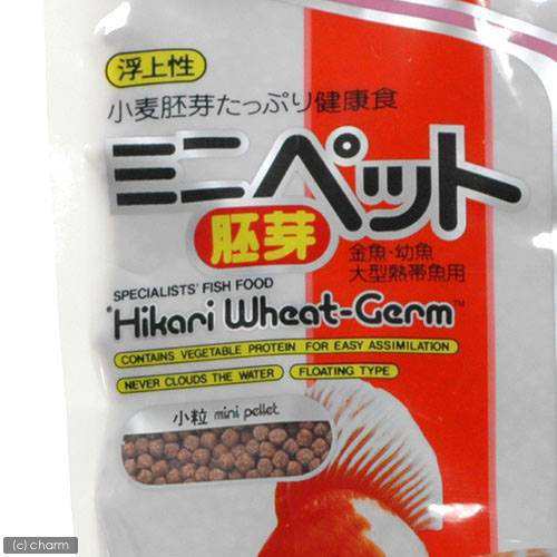 キョーリン ミニペット胚芽 小粒 浮上性 １００ｇ ２袋入り 金魚のえさの通販はau Pay マーケット チャーム