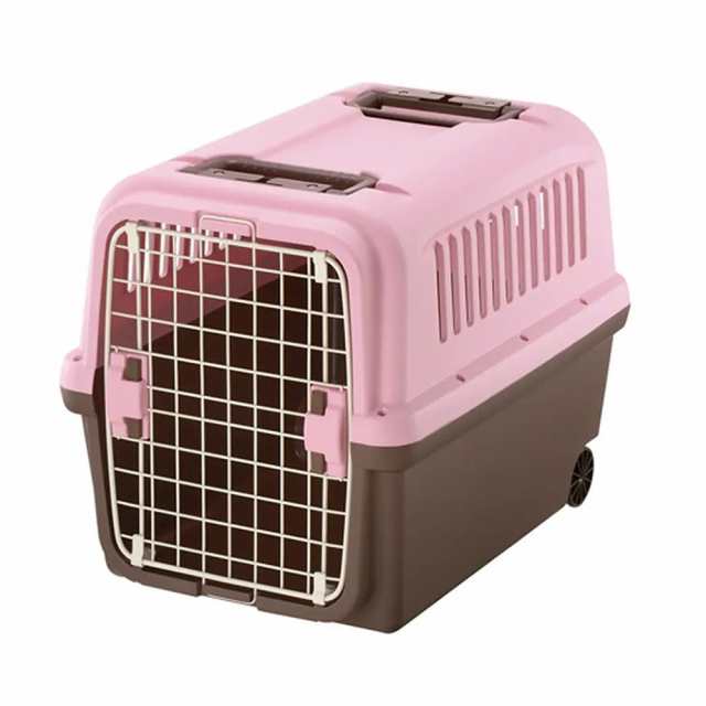 リッチェル　キャンピングキャリー　Ｌ　ライトピンク (犬 キャリーバッグ)の通販は