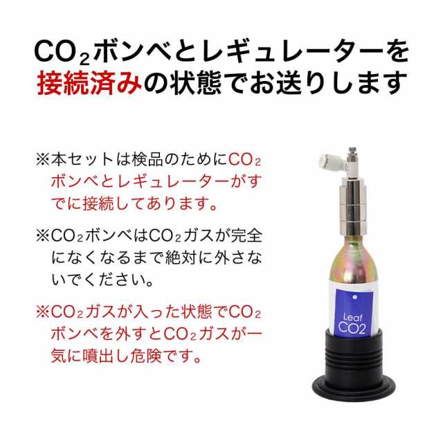 ＣＯ２フルセット チャームオリジナルコンパクトレギュレーターＤセット（３ｍｍ対応電磁弁＆タイマー付き）