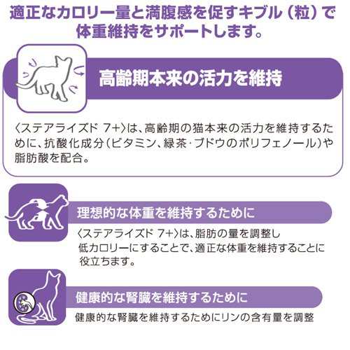 ロイヤルカナン 猫用 キャットフード 猫 アペタイト コントロール ステアライズド ７ ４００ｇ の通販はau Pay マーケット チャーム