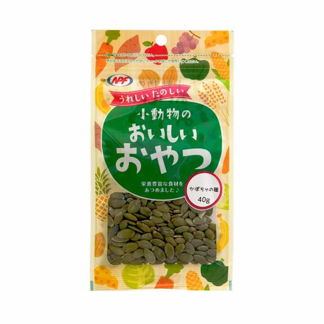 ｎｐｆ 小動物のおいしいおやつ かぼちゃの種 ４０ｇ ハムスター 餌 の通販はau Pay マーケット チャーム