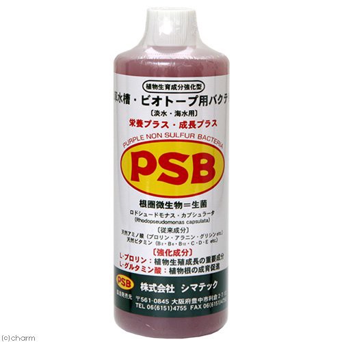 シマテック ｐｓｂ 水草水槽 ビオトープ用バクテリア １ｌの通販はau Pay マーケット チャーム