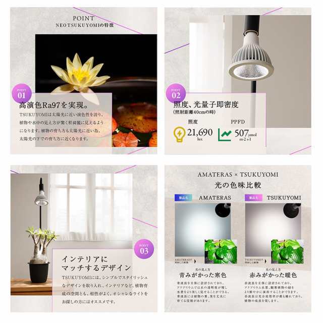 おトク】 ＴＳＵＫＵＹＯＭＩ ＬＥＤ ２０Ｗ Ｅ２６口金 植物育成用