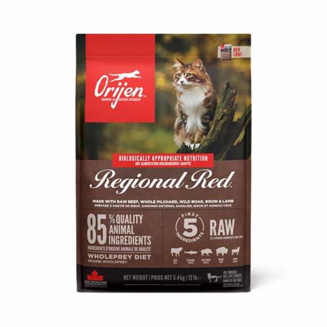 オリジン　レジオナルレッド　キャット　５．４ｋｇ　正規品 キャットフードの通販は