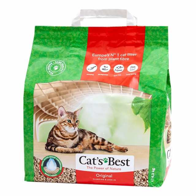 Cat's Best キャッツベスト オリジナル 10L × 2袋 猫砂 10L×2袋 (ケース販売)