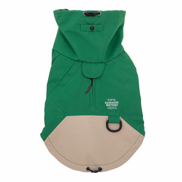 アウトレット品　マンダリンブラザーズ　マウンテン　アノラック　グリーン　３Ｌ　犬　散歩　防水　撥水　レインコート　雨　訳ありの通販は 6,882円