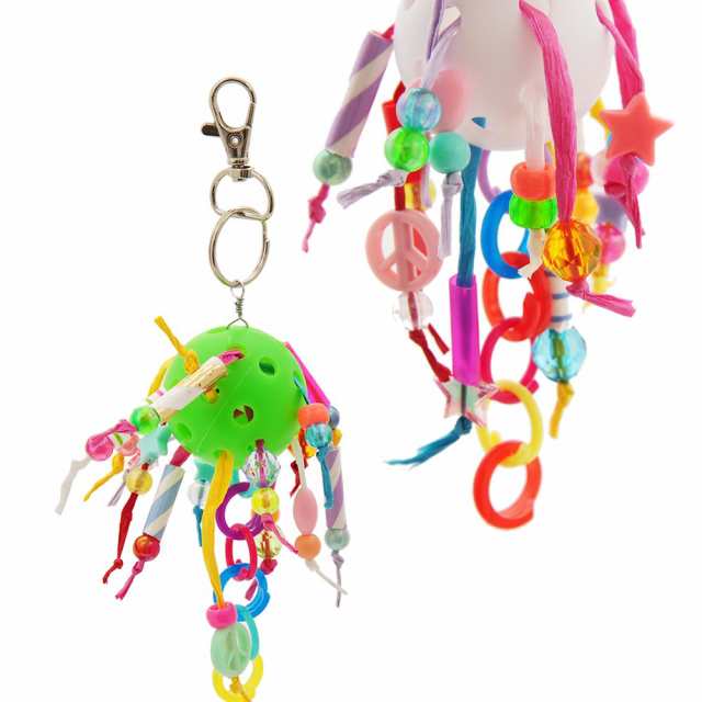 小鳥のカラフルひっぱりボール ハンドメイド 色おまかせ バードトイ おもちゃの通販はau PAY マーケット チャーム au PAY  マーケット－通販サイト