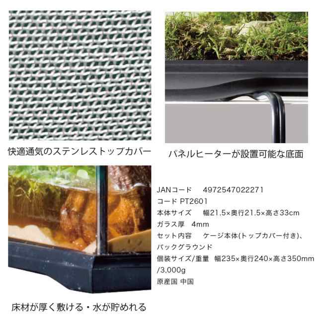 期間限定送料無料 Gex Exo Terra グラステラリウム ナノ W21 5 D21 5 H33 0cm 水槽 熱帯魚 観賞魚 飼育 生体 通販 販売 アクアリウム おすすめ Vacationgetaways4less Com