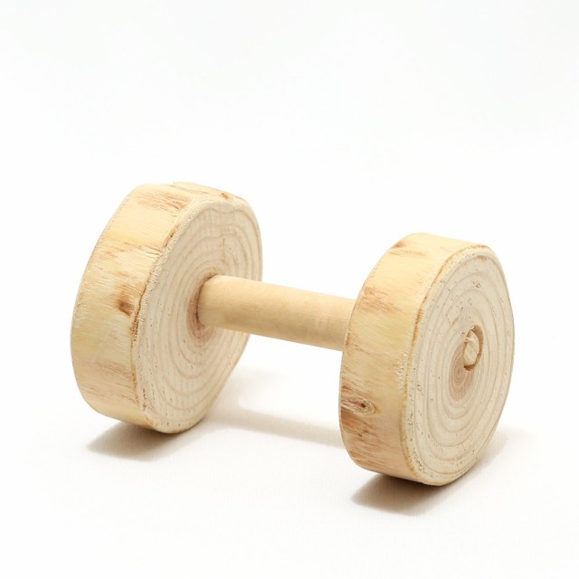 ひのき ハンドメイド かじり木 おもちゃ 材料 国産 - 2