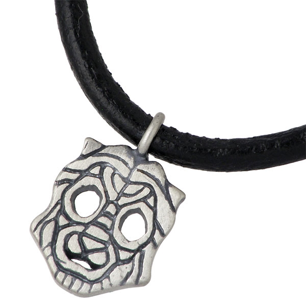 アイジェルナオム Ijeluna-homme ネックレス メンズ シルバー ビーストプレート 小 革ヒモ付き AT-054Nの通販は 5,808円