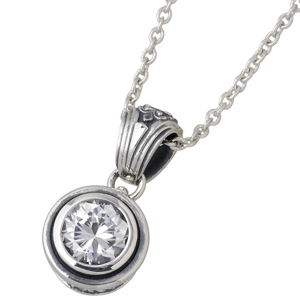 ガルディア Guardia ペンダントトップ メンズ レディース シルバー Aster一粒石 クリアキュービック ATPN-013CZの通販は 18,216円