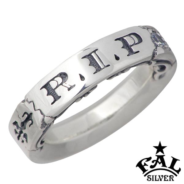 エフエーエル F.A.L FAL シルバー リング 指輪 メンズ レディース 3号〜30号 R.I.Pリップ キュービック FA-R-0088-CZC 送料無料の通販は