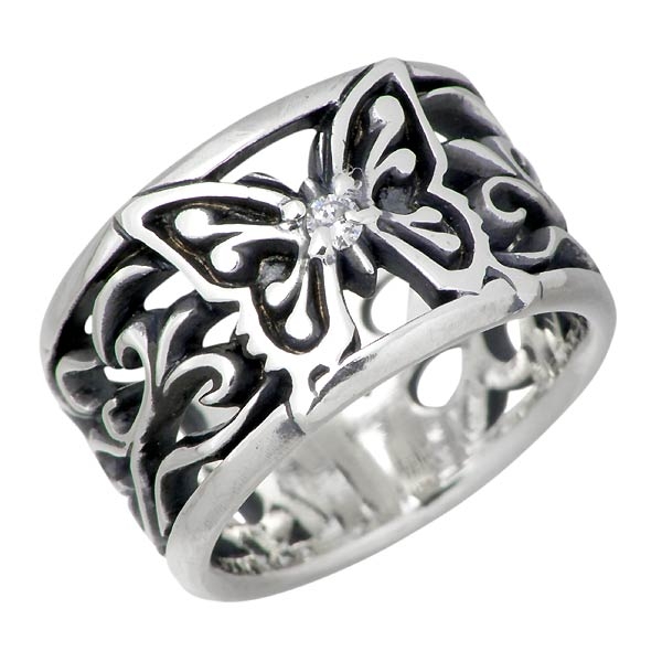 アゲハ Ageha FUNKOUTS リング 指輪 レディース シルバー バタフライ アラベスク 蝶カラーストーン FAR-057 送料無料の通販は 12,210円