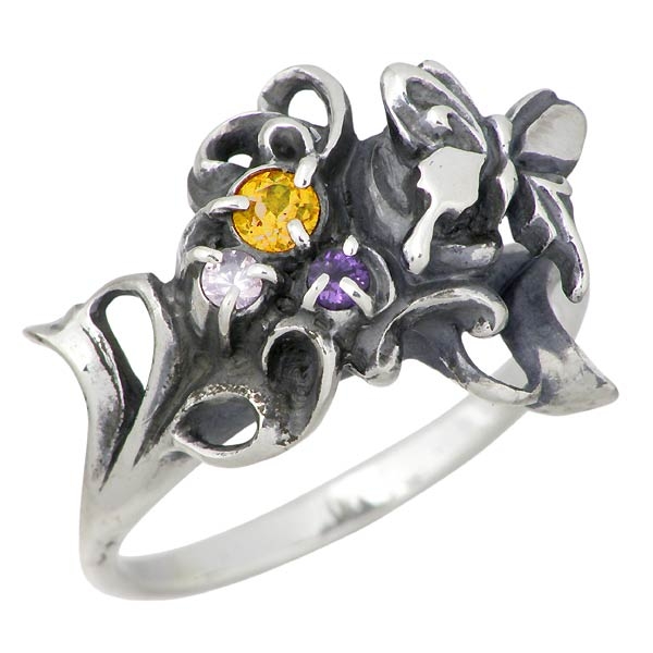 アゲハ Ageha FUNKOUTS リング 指輪 レディース シルバー バタフライ 9号シトリン 蝶 FAR-068CT-9の通販は