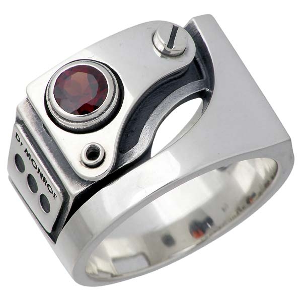 ドクターモンロー Dr MONROE シルバー リング 指輪 メンズ レディース ストーン 13〜23号 プレゼント FC-104SE-SV 送料無料の通販は