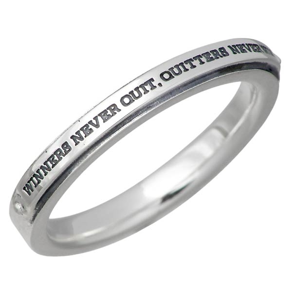 ドクターモンロー Dr MONROE シルバー リング 指輪 メンズ レディース メッセージ 7〜23号 プレゼント ギフト FC-263-SV 送料無料の通販は 12,100円