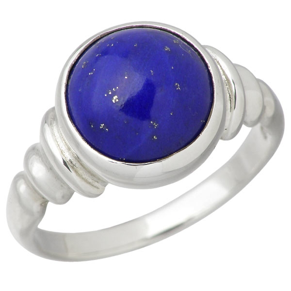 アイジェルナ Ijeluna リング 指輪 レディース シルバー 10mmラピスラズリ 7〜13号ストーン IJ-044RS-LAPISの通販は 13,200円