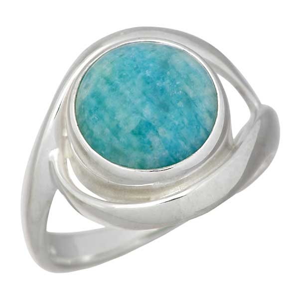 アイジェルナ Ijeluna リング 指輪 レディース シルバー シクローン 10mmアマゾナイトストーン IJ-081RS-ANの通販は 13,200円