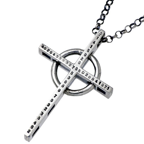 ケンブラッド KEN BLOOD シルバー ネックレス メンズ レディース ラウンドクロス 十字架 KB- KHP-16 送料無料