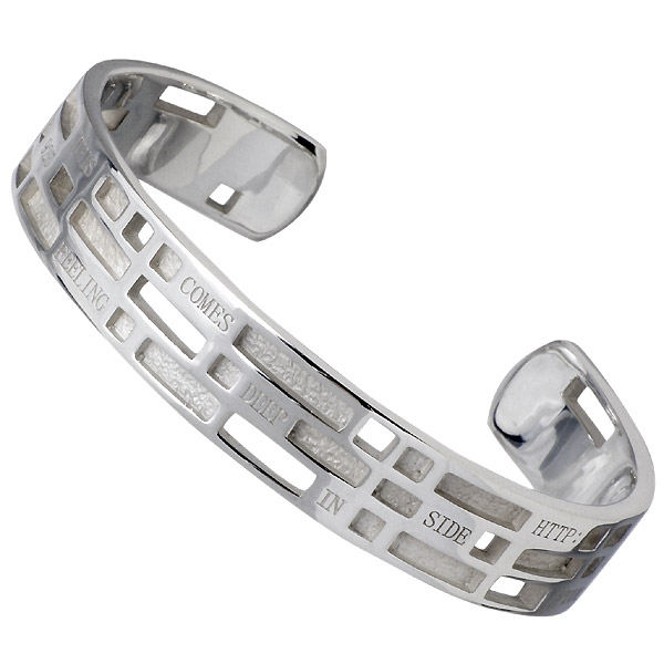 ケンブラッド KEN BLOOD シルバー ブレスレット メンズ メッセージ バングル ot KB-KP-141 送料無料の通販は