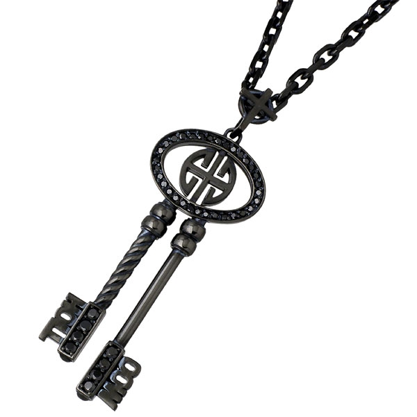 ホロウ HOLLOOW シルバー ネックレス メンズ マスターキー カギ鍵