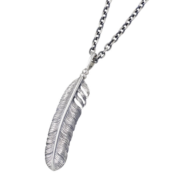 ケースミス K-SMITH ネックレス メンズ シルバー フェザー KI292-1-AZ-0845の通販は 11,604円