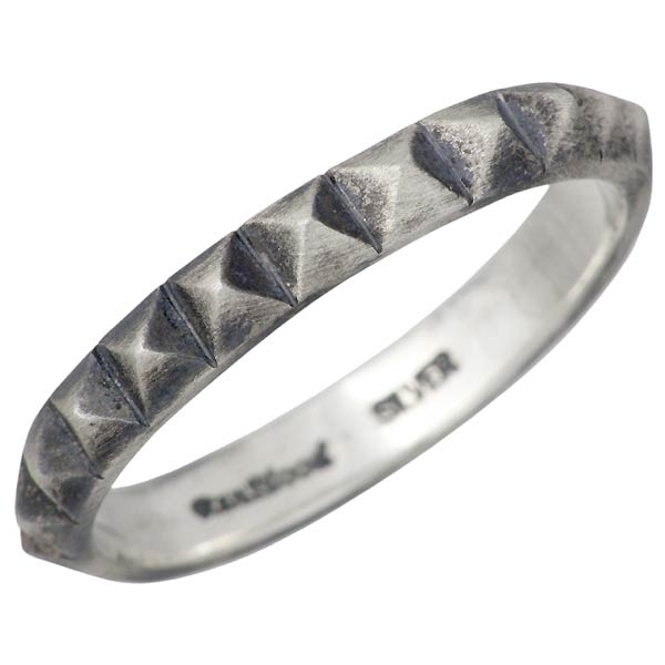 ケンブラッド KEN BLOOD シルバー リング 指輪 メンズ レディース スタッズ 9〜23号 KR-230AtSVの通販は 5,544円