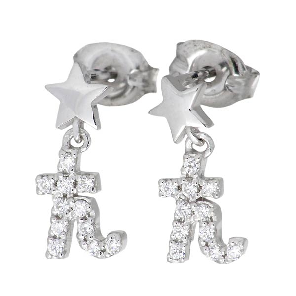 ケースミス K-SMITH ピアス レディース シルバー 惑星 キュービック土曜両耳用 KS-00156の通販は 10,164円