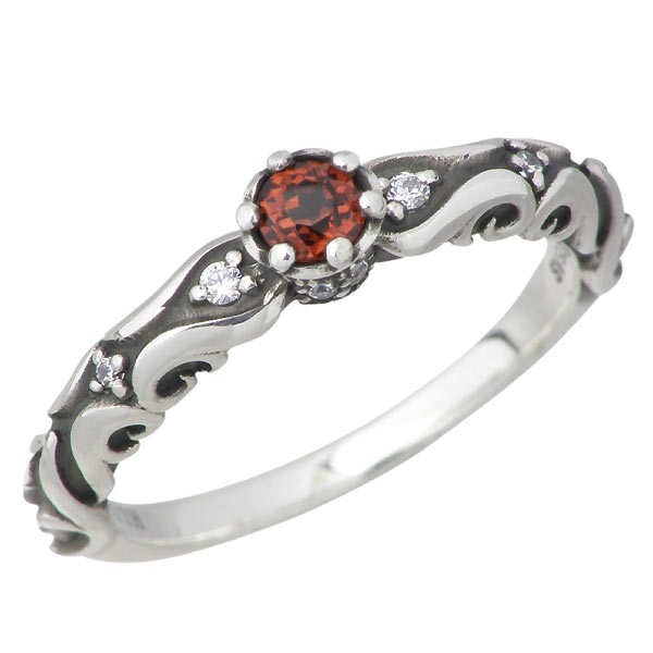 ケースミス K-SMITH シルバー リング 指輪 レディース 1月 誕生石 ガーネット 7〜13号 KS-00187-1の通販は